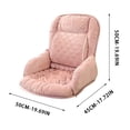 thumbnail image 3 of J Heated Lumbar Support Cushion With Fast Warm Up, Adjustable Heating Pad, Machine Washable Cover For Office Chair, Car Seat, Wheelchair And Home Use, Relieves Back Pain, 3 of 5
