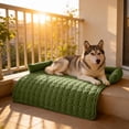 thumbnail image 3 of Washable Pet Bed Sofa Protector Mat with Soft Warm Cushion for Dogs and Cats Indoor Use, 3 of 5