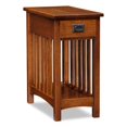 thumbnail image 1 of Leick Furniture Mission Wood End Table in Medium Oak Brown, 1 of 7