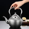 thumbnail image 4 of GUOOL Stainless Steel Teapot Loose Leaf Tea Pot with Tea for All Stovetop 1.2L 1.2L, 4 of 8