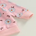 thumbnail image 4 of Baby Boys 2PCS Pants Sets Long Sleeve Round Neck Sweatshirt Tops Solid Color Pants Sets, 4 of 6