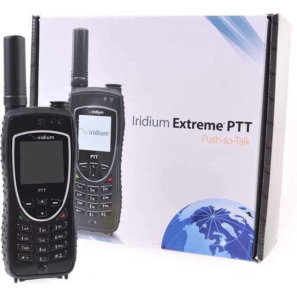 Iridium Téléphone Satellite PTT Extrême / Appel Pousse-pour-Parler / Couverture Mondiale / Étanche / Longue Autonomie / GPS