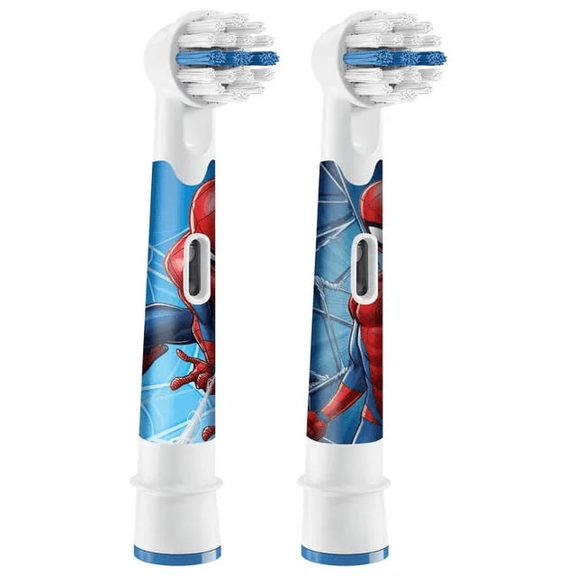 Oral-B Brossettes de Rechange Extra Souples pour Enfants avec Spiderman de Marvel