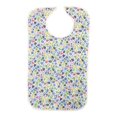 thumbnail image 1 of Quilted Washable Adult Bib with Snap Closure-Assorted Prints, 1 of 1