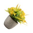 thumbnail image 2 of Decodeary Green Eco-friendly Artificial Money Tree In Pot Long-lasting Durability Realistic Appearance orange rose 1Set, 2 of 6