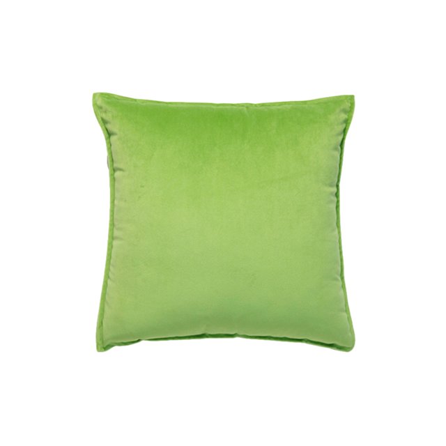 Dalazy Polyester Seat Cushion Cover Solid Color Soft Skin-friendly Heavy Duty Zipper Couch Pillow Case Yellow 40x40cm Light Green 40x40cm
