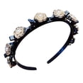 thumbnail image 2 of Jusqu'à 65 % de Réduction Bandeau Perle Strass Bandeau Épingle à Cheveux Accessoires Collier Bagues Boucles d'Oreilles Bijoux en Liquidation, 2 of 2