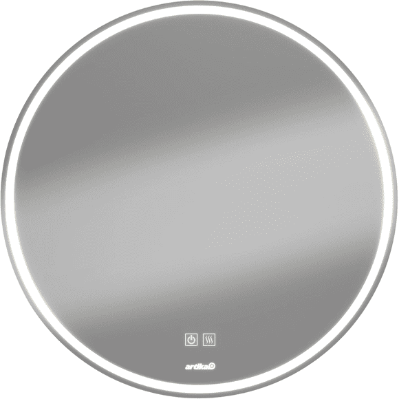 Refurbished Artika WMIRH-MACH-D28 Frameless LED Mirror, 28x28 Inch