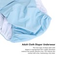 thumbnail image 3 of Sous-vêtements en Tissu Réutilisables pour Adultes, Couches de Protection contre l'Incontinence Étanches pour Hommes Femmes - Haute Absorption, Ajustement Confortable, Séchage Rapide, 3 of 8