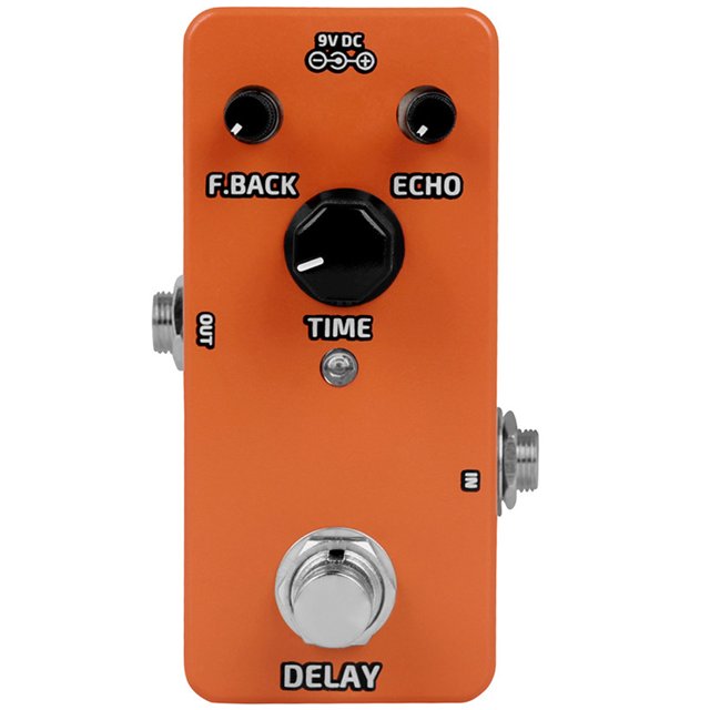 Shisuyan Guitar Effect Electric Guitar Pedal Stereo Analog Delay Guitar Effect Accessory