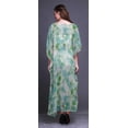 thumbnail image 4 of Bimba Kaftan de Plage Teinture sur Nœuds, Paréo de Bikini, Robe Maxi pour Femmes, Long Caftan-S-L, 4 of 5