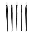 thumbnail image 2 of Makeup Brush Set, Silicone Lip Brush Multipurpose 5 Pieces Easy Cleaning Lightweight  for Daily Office Travel Use, 2 of 7