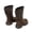 Khaki, variant on QHFBli Toddlers Kids Girls Ankle Boots Riding Boots for Girls Classic British Design Comfortable School Footwear With Decorative Bowknot Black 4-4.5Years