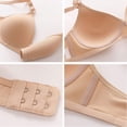 thumbnail image 4 of Aboser Womens Lightly Wireless Bras 3 Pack Smooth T-shirt Bra Body Hugging Lift Up Bralettes Full Coverage Support Bra Stretch Fit Everyday Bralettes, 4 of 5