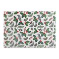 thumbnail image 1 of Set De Table En Coton Fusionné Holly Et Ivy - Lot De 12, 1 of 3