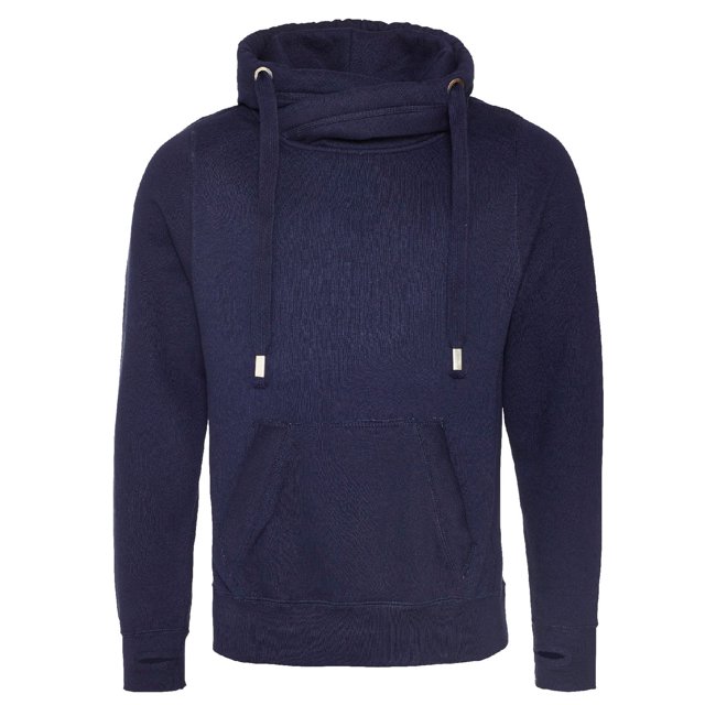 AWDis Chandails à Capuche pour Hommes Col Croisé