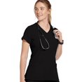 thumbnail image 1 of Jockey Women's Mock Wrap Scrub Top, 1 of 7