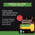 thumbnail image 4 of Cracker Barrel Medium Cheddar Cheese Slices, 240g, 4 of 7