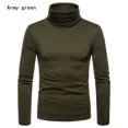 thumbnail image 1 of Mens Slim Fit Casual Turtleneck Sweaters Knitted Pullover Thermal Sweaters, 1 of 6