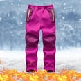 thumbnail image 3 of Cameland Pantalon à Jambe Grand pour Enfants, Pantalon de Ski Patchwork pour Bébés Garçons Filles avec Poche, Pantalon Épais et Chaud, Pantalon de Ski Régulier, Pantalon Décontracté 5-16 Ans, 3 of 5