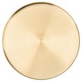 thumbnail image 1 of Golden Stainless Steel Round Straight Side Tray, Light Luxury Storage Disc, 1 of 2