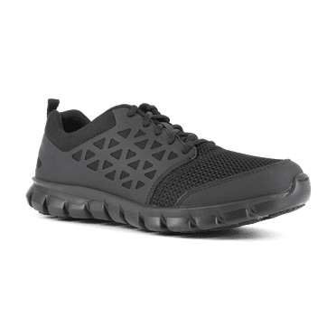Reebok Work Women's Sublite Cushion Soft Toe ESD Athletic Work Shoe Black - RB435