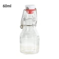 thumbnail image 1 of Snap Top Glass Bottle Caps Swing Stopper Reusable Silicone Lids for Beverage Storage Easy Clean Outdoor Picnic Kitchen Camping, 1 of 4
