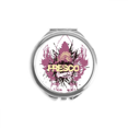 thumbnail image 1 of Graffiti Street Fish Fresco Art Hand Compact Mirror Round Portable Pocket Glass, 1 of 3