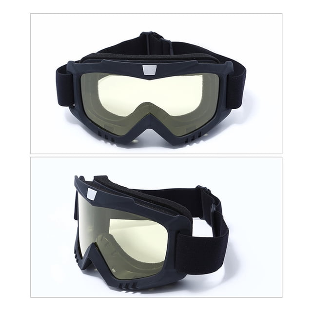 Anti-Fog Snow Goggles with Windproof Lens, UV Protection Ski Glasses for Motorcycle Riding, Outdoor Sports Safety Eyewear