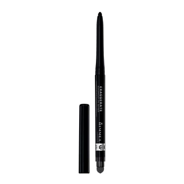 Rimmel Exaggerate Waterproof Eye Definer, Built-in Smudger & Sharpener, Creamy Matte Finish, Up to 10H, Long-Lasting, 100% Cruelty-Free