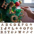 thumbnail image 1 of LSLJS 26 Letters Christmas Tree Decoration Pendant Christmas Tree Ornaments Personalized DIY Christmas Ornaments Christmas Decorations Xmas Tree Hanging Decor, 1 of 9