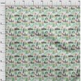 thumbnail image 4 of oneOone Polyester Spandex Light Blue Fabric Abstract Dress Material Fabric Print Fabric By The Yard 56 Inch Wide, 4 of 5