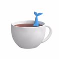 thumbnail image 3 of Oleegame 1PC Produce Storage Filter Silicone Tea Coffee Loose Strainer Tea Strainer Bag -shape Tea Kitchen，Dining & Bar Blue, 3 of 8
