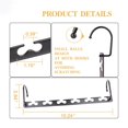 thumbnail image 2 of Xingzhi Multifunctional Space Saving Metal Hangers with Rotating Hook Creative Clothes Storage Hanger Artifact, 2 of 9
