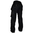 thumbnail image 2 of Mens Cargo Workwear Cordura Reinforcement Safety Utility Pant Mechanical Trouser, 2 of 3