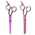 thumbnail image 1 of Hair Cutting Scissor Thinning Shear Set, Hairdressing Thinning/Texturizing Shears/Scissors, Salon Hair Scissors, 1 of 6
