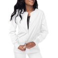 thumbnail image 4 of Sivvan Women's Scrubs Warm-Up Jacket / Front Snaps - Round Neck, 4 of 7