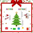 thumbnail image 3 of EGNMCR Room Decor Home Decor Christmas Tree Bulb Combination Fridge Magnet Holiday Home Decoration Magnetic Garage Door Sticker Magnetic refrigerator magnets, 3 of 7