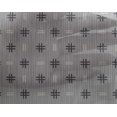 thumbnail image 4 of oneOone Georgette Viscose Fabric Geometric Hash & Stripe Block Fabric Prints By Yard 42 Inch Wide, 4 of 4