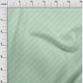 thumbnail image 3 of oneOone Polyester Spandex Sea Green Fabric Chevron Sewing Material Print Fabric By The Yard 56 Inch Wide, 3 of 4