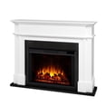 thumbnail image 1 of Harlan Grand Electric Fireplace White, 1 of 1