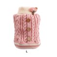 thumbnail image 3 of kurtrusly Rester au Chaud et à la Mode avec Chien Respirant Pull d'Hiver Rose Réfléchi Rose L, 3 of 6