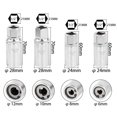 thumbnail image 3 of Ensemble d'Extracteurs de Goujons Métriques, Outil de Retrait de Boulons Cassés en 4 Pcs pour la Réparation de Filetages Dénudés, Détacheur de Boulons Endommagés pour les Réparations de Bloc de Moteur Automobile et de Collecteur d'Échappement, 3 of 9