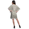 thumbnail image 4 of Moomaya Robe Courte de Caftan de Plage, Robe de Couverture Imprimée, Kaftan pour Femmes, Tenue de Plage, Couverture, 4 of 4