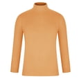thumbnail image 3 of Pisexur Chandails Hommes Doux et Confortables Chandails d'Automne Hommes Chandail à Manches Longues Col Roulé Tricot Chandail de Base Chaud Chandail Uni Kaki,4TG, 3 of 6