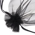 thumbnail image 3 of Luxshiny 50 Pcs Sacs-Cadeaux à Cordon Sacs en Organza Noirs Emballage Polyvalent pour Fêtes, 3 of 8