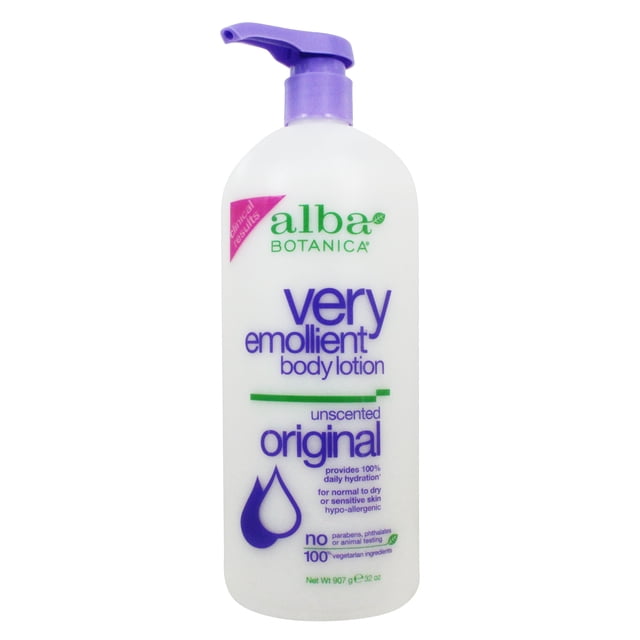Alba Botanica - Very Emollient Body Lotion Original Unscented - 32 fl. oz.