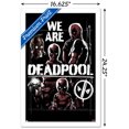 thumbnail image 2 of Marvel Deadpool & Wolverine - We Are Deadpool Wall Poster with Magnetic Frame, 22.375" x 34", 2 of 4