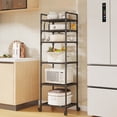 thumbnail image 2 of Sentmoon Corner Storage Corner Shelf Kitchen Rack Trolley Floor Standing Multi Layer Household Storage Rack Bathroom Rack Can Accommodate Toiletries and Daily Necessities for Candles and Photos, 2 of 7
