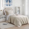thumbnail image 1 of Regency Heights 5-Piece Twin/Twin XL Bed in a Bag Set, Reversible Comforter with Sheet Set and Shams, Neutral, Solid Color, 1 of 12